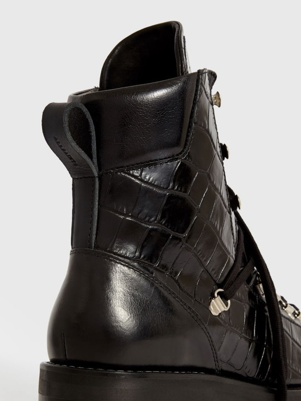 AllSaints Franca Lace Up Boots NEW WITH TAGS🖤make me an offer!! - Picture 8 of 8